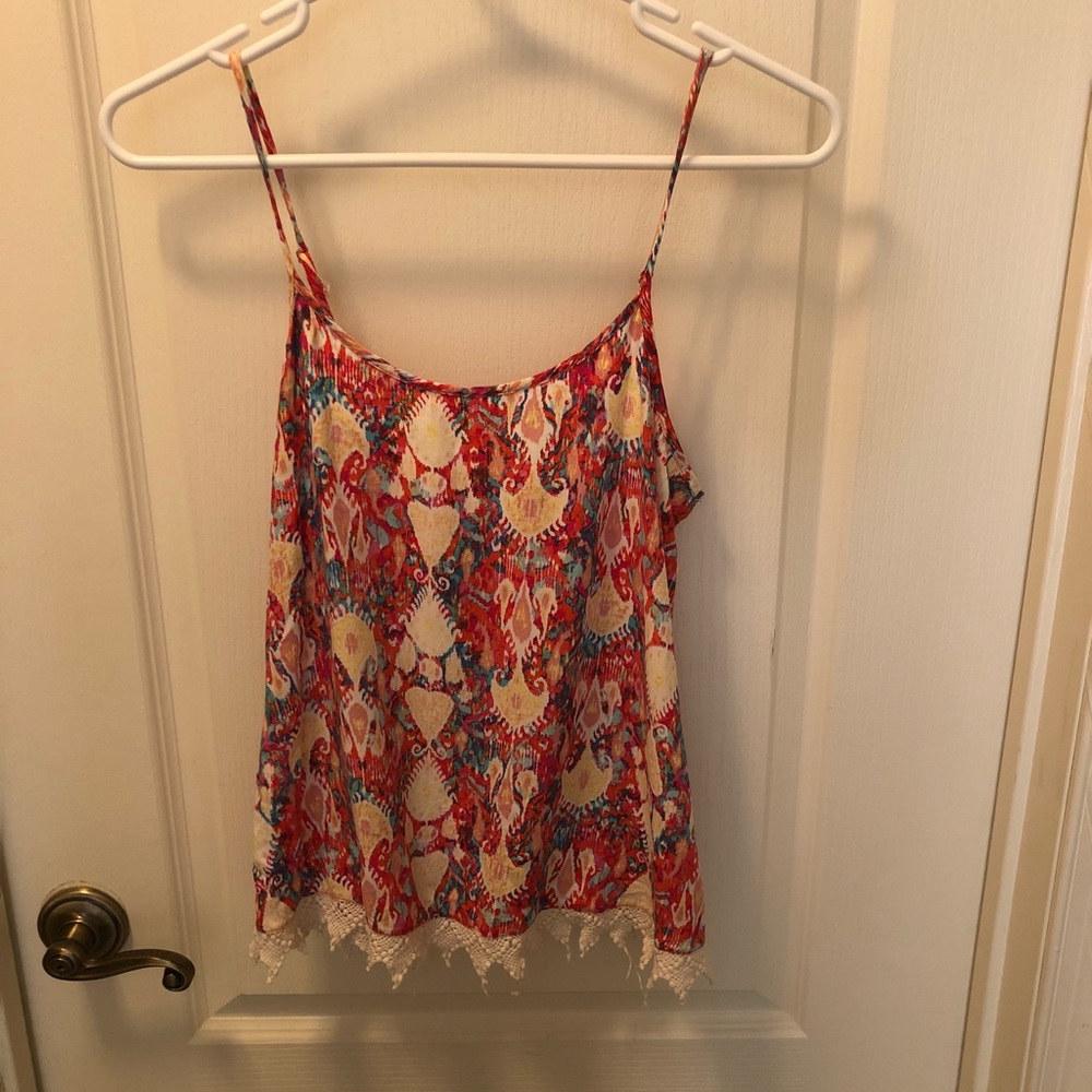 Spaghetti strap top; Size: XS